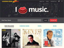 Tablet Screenshot of leadingedgemusic.com.au